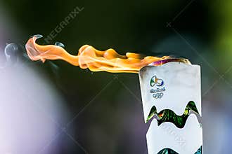 Last rehersal of the The Lighting Ceremony of the Flame for the