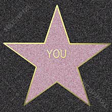 Walk Of Fame, YOU illustration