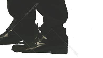 Closeup of the shoes