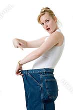 Look how much weight I lost