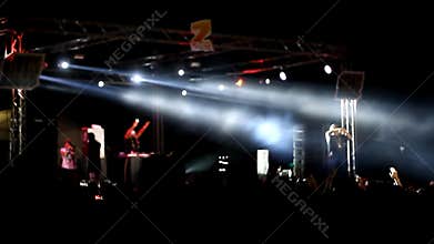 The concert Xzibit at the festival Z-Games