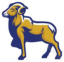 Ram goat mascot