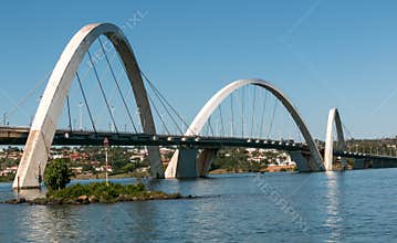 The Juscelin Kubitschek Bridge