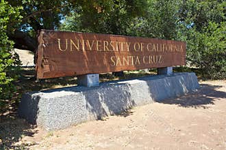 UCSC Entrance Sign
