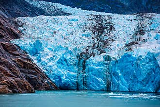 South Dawes Glacier in the Endicott Arm