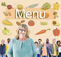 Menu Choice Food Beverage List Selection Option Concept