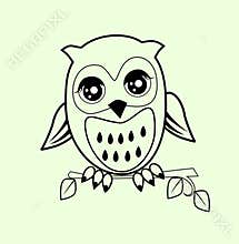 Cute owl design