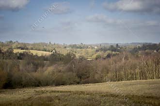 View of the High Weald Countryside