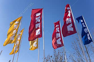 IKEA flags