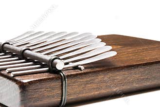 Traditional African instrument kalimba or thumb piano