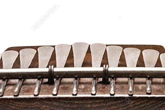 Traditional African instrument kalimba or thumb piano