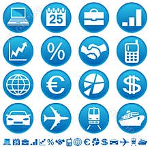 Business & transport icons