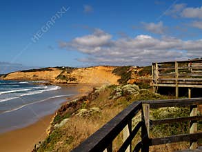Boardwalk on Bells Beach