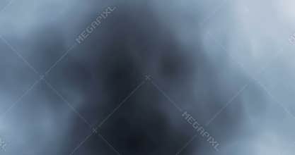 4K digital perfectly seamless loop of smoke slowly floating through space