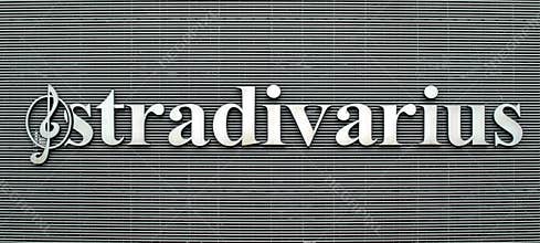 Stradivarius - the logo of fashion company