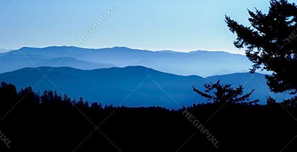 Blue Ridge Mountain Panoramic