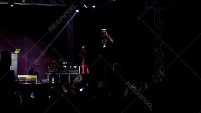 The concert Xzibit at the festival Z-Games