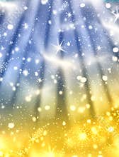 Magic winter night