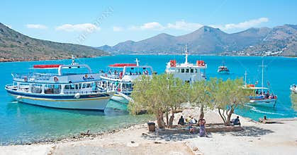 Picnic spot on Crete