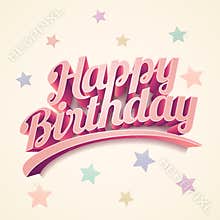 Happy Birthday Card Design