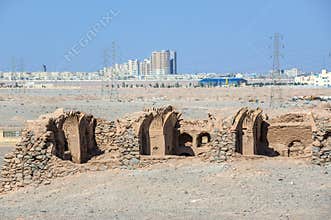 Zoroastrian ruins in Yazd