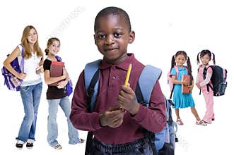 School Kids Diversity