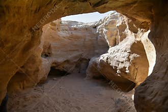 Copper mines, Timna national park, Israel