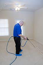 Carpet steam cleaning