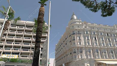 Carlton hotel in Cannes.