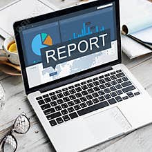 Report Research Resulting Information Graphic Concept