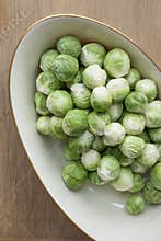 Platter of Brussel Spouts