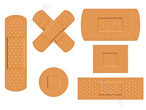 Medical first aid plaster