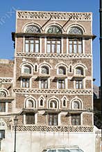 The decorated houses of old Sana