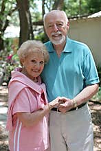 Senior Couple Outdoors