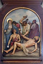 11th Stations of the Cross, Crucifixion