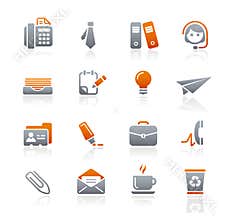 Office & Business // Graphite Icons Series
