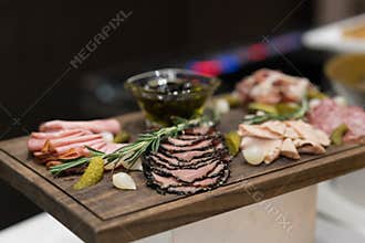 Catering food