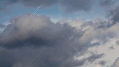 Dramatic clouds time-lapse