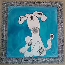 My Painting of Cartoon Dog