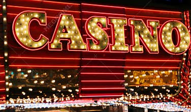 Casino neon lights