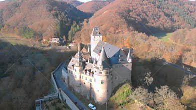 Germany old castle from the air