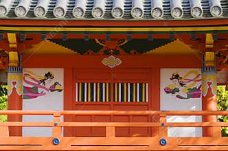 Buddhist temple decoration