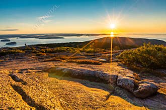 Sunrise in Acadia National Park