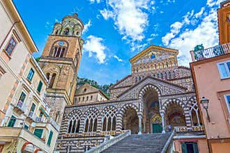 Cathedral in Amalfi, Italy