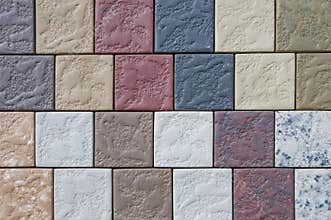 Wall of natural stone texture background, exterior.