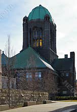 The Bristol County Courthouse in Taunton, Massachusetts