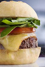 Hamburguer close up