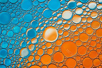 Bright abstract water drops background.