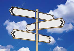 Sign post