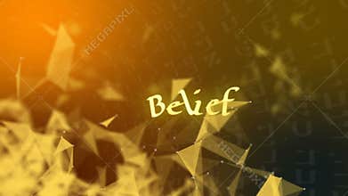 The Word Belief on a Kabbalah Background